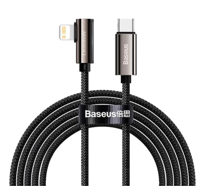 Кабель Baseus Legend Series Elbow Fast Charging Data Cable Type-C to iP PD 20W, 1 м (CATLCS-01) Чёрный