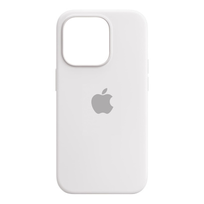 Чехол Silicone Case для Apple iPhone 14 Pro Белый