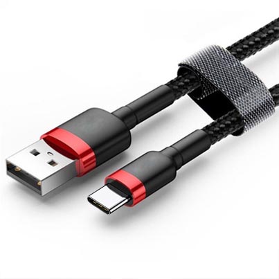 USB кабель hoco. Premium product разъём Type-C, 1 м Черный