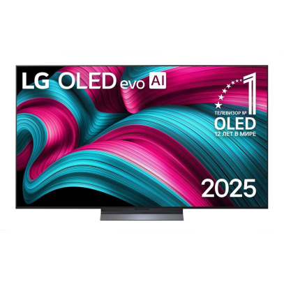 Телевизор LG 65" 4K UHD, 120 Гц, OLED (OLED65C5RLA.ARUG) Чёрный