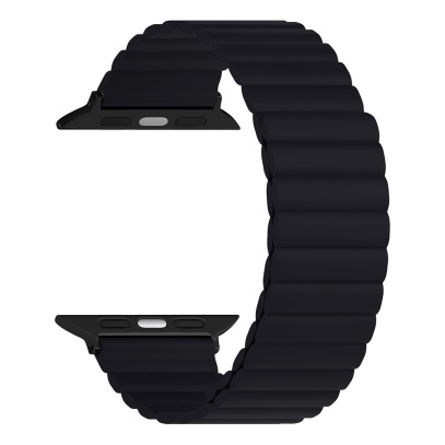 Ремешок для Apple Watch 38/40/41 mm Mutural Watch Band Midnight, черный
