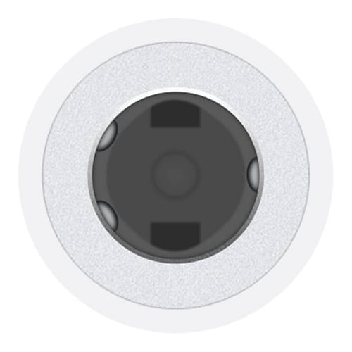 Переходник Apple Lightning - mini jack 3.5 Белый