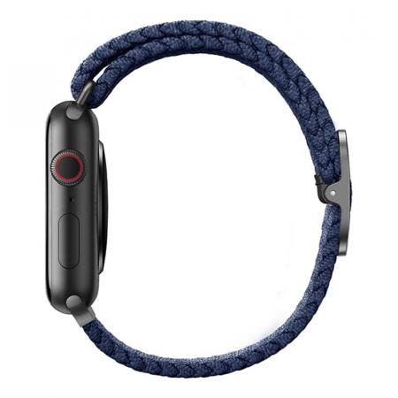 Ремешок для Apple Watch 38/40/41 mm UNIQ ASPEN Strap Braided (40MM-ASPOBLU) Синий