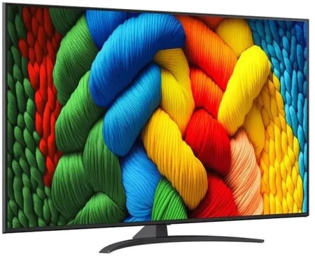 Телевизор LG 43" 4K UHD, 60 Гц NanoCell (43NANO81A6A.ARUG) Black, чёрный