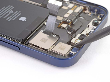 Замена верхнего шлейфа iPhone 12 (боковые кнопки)