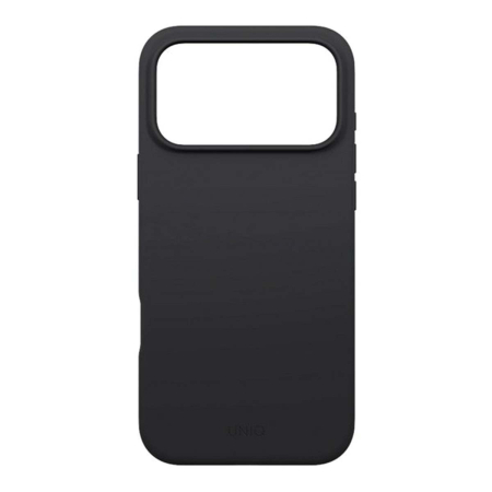 Чехол для iPhone 17 Pro Max с MagSafe UNIQ LINO (IP6.9P(2025)-LINOMCGRY) Charcoal Grey, серый