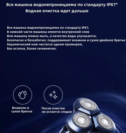 Электробритва Xiaomi Mijia Electric Shaver S700 Чёрный