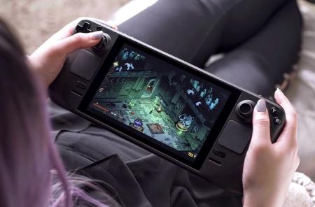 Игровая приставка Valve Steam Deck OLED 512Gb Черный