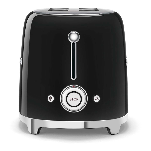 Тостер на 2 ломтика SMEG 50s style (TSF01BLEU) Черный