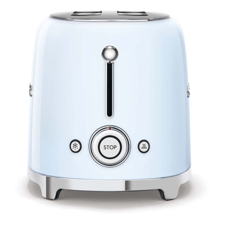 Тостер на 4 ломтика SMEG 50s style (TSF02PBEU) Пастельный голубой