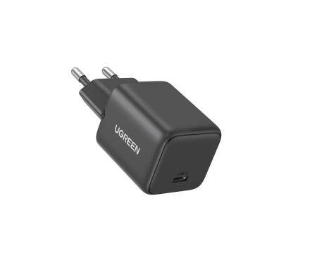 Зарядное устройство UGREEN X512 (55528) Mini 20W USB Type-C GaN Fast Charger EU Grey Серый