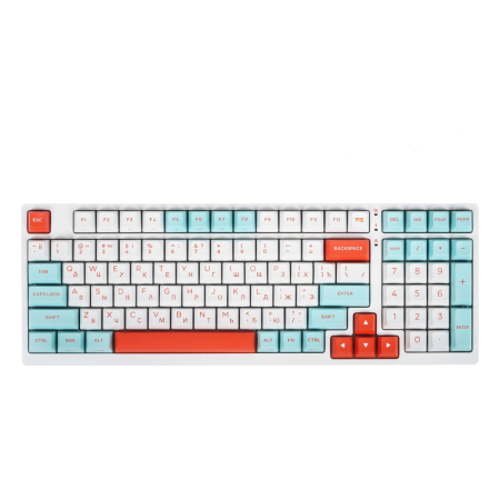 Клавиатура A4Tech Bloody FS300 Fstyler, USB for gamer LED Panda Snorklening Механическая Белый