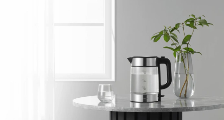 Чайник электрический Xiaomi Electric Glass Kettle стеклянный (MJDSH05FD) Gray, серый