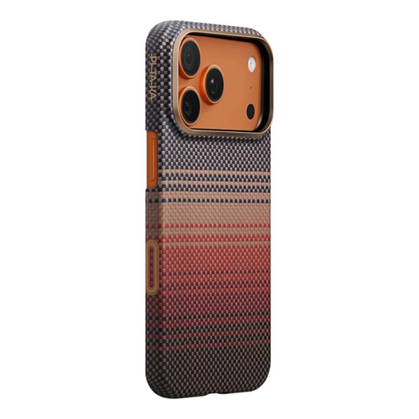 Чехол для iPhone 17 Pro Max Pitaka Ultra-Slim Case (KI1702SPM) Sunset, коричневый
