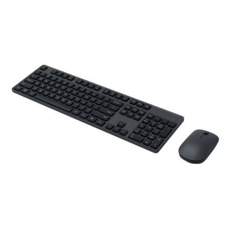 Клавиатура и мышь беспроводные Xiaomi Mijia Wireless Keyboard and Mouse Combo Русские буквы (WXJS01YM) Чёрный