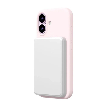 Чехол для iPhone 17 с MagSafe защитный VLP LITE Mist Case Розовый
