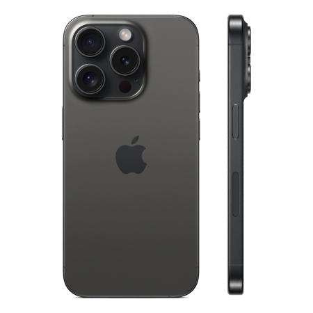 Apple iPhone 15 Pro 128Gb eSIM Black Titanium, чёрный титан