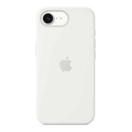 Чехол для iPhone 16e Silicone Case White, белый