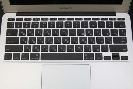 Лазерная гравировка клавиатуры MacBook
