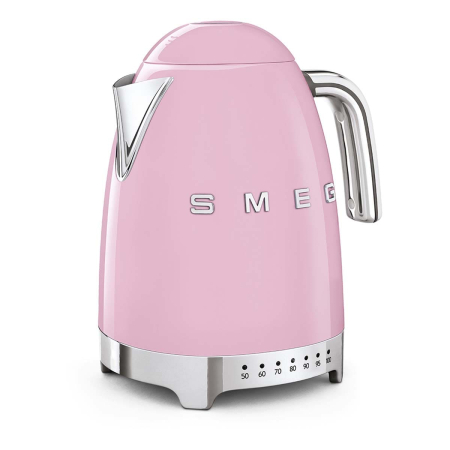 Чайник электрический SMEG 50s Style с регулируемой температурой (KLF04PKEU) Pink, розовый