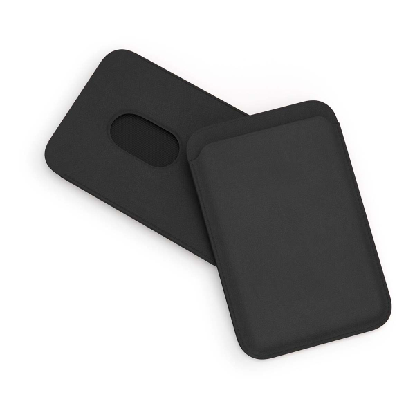 Картхолдер для iPhone VLP с MagSafe из экокожи Чёрный