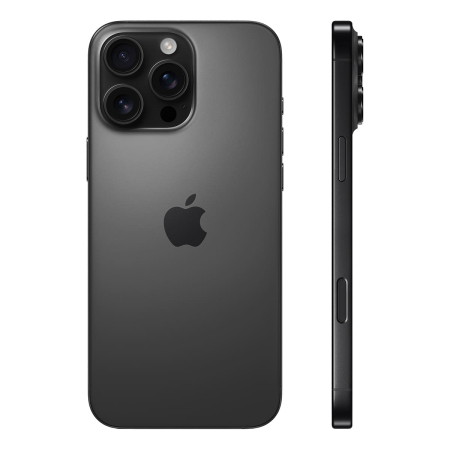 Apple iPhone 16 Pro Max 256Gb eSIM Black Titanium, титановый чёрный