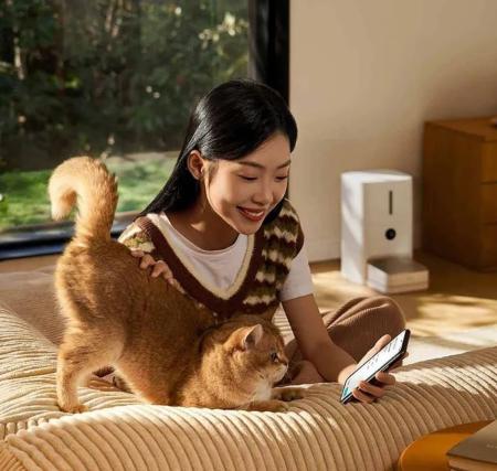 Умная автоматическая кормушка Xiaomi Mijia Smart Pet Feeder 2 (MJWSQ02) Белый